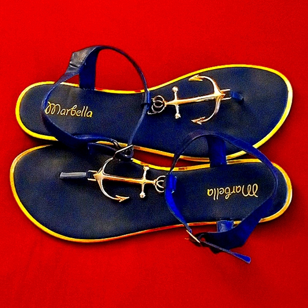 Marbella Nautical Sandals⚓⚓⚓